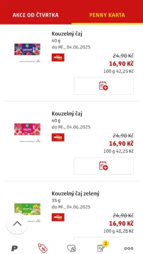 PENNY Česká republika screenshot