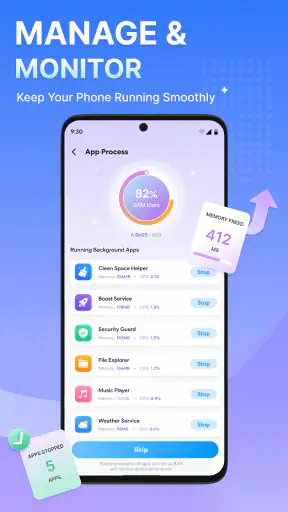 Phone Cleaner Home App screenshot