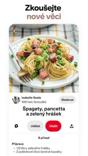 Pinterest screenshot