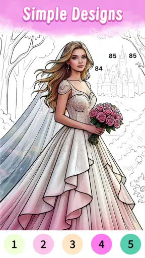 Pixie Color: Paint by Number screenshot