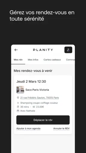 Planity screenshot