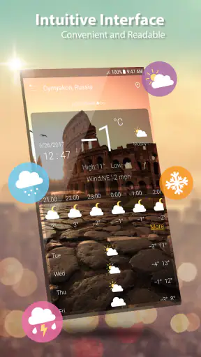 Počasí screenshot