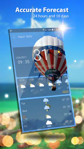 Počasí screenshot