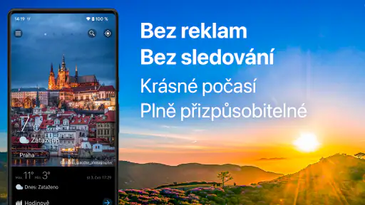 Počasí a widget - Weawow screenshot