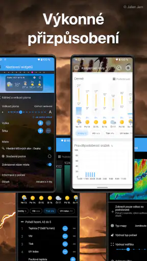 Počasí a widget - Weawow screenshot
