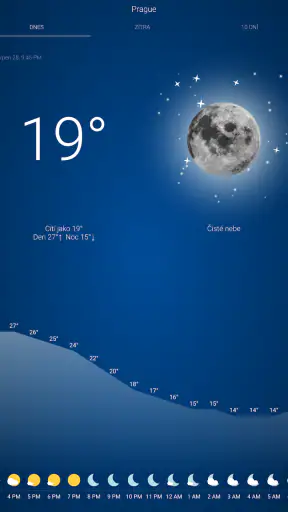Počasí České screenshot