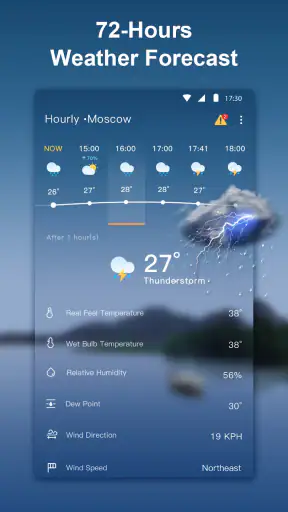 Počasí naživo-předpověď počasí screenshot