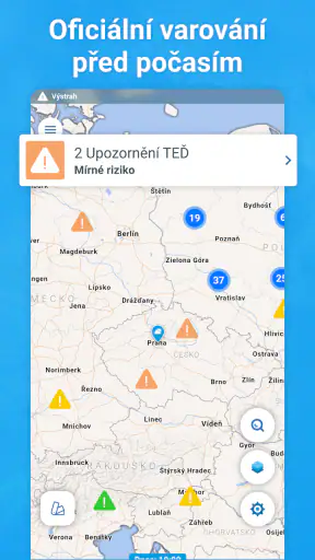 Počasí & Radar - Meteored screenshot