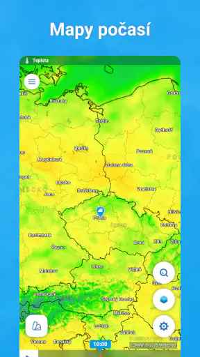 Počasí & Radar - Meteored screenshot