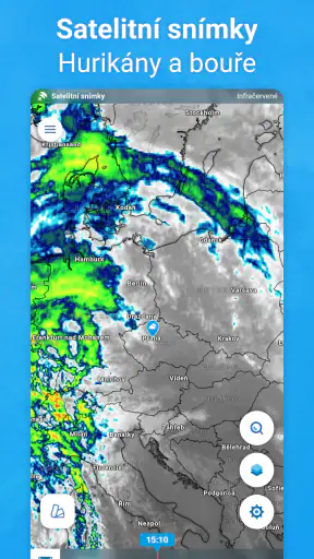 Počasí & Radar - Meteored screenshot
