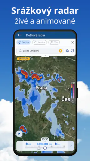 počasí24: Počasí a Radar screenshot