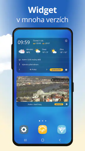 počasí24: Počasí a Radar screenshot