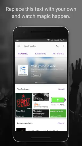 podcast rádio hudba - Castbox screenshot