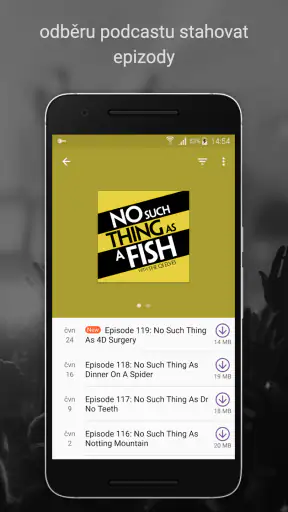 podcast rádio hudba - Castbox screenshot
