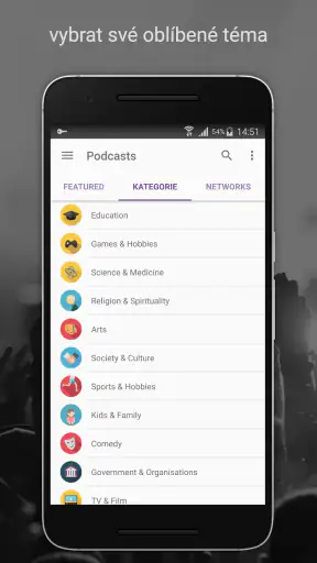 podcast rádio hudba - Castbox screenshot