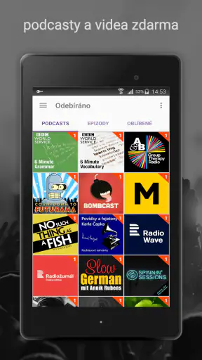 podcast rádio hudba - Castbox screenshot