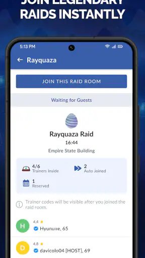 PokeRaid - for Pokémon GO Raid screenshot