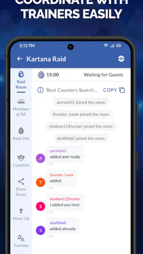 PokeRaid - for Pokémon GO Raid screenshot
