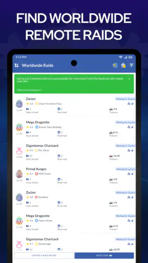 PokeRaid - for Pokémon GO Raid screenshot