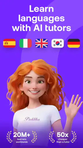 Praktika – AI Language Tutor screenshot