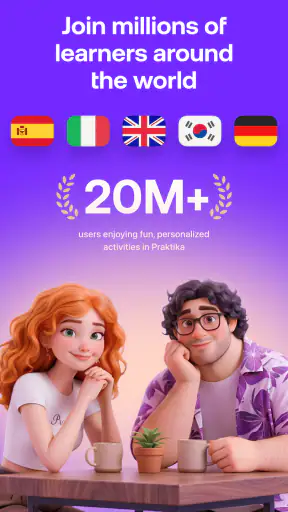 Praktika – AI Language Tutor screenshot