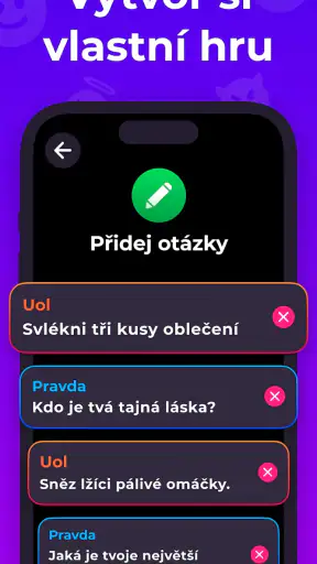 Pravda nebo Ukol Truth or Dare screenshot