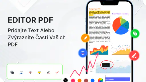 Prehliadač a čítačka PDF screenshot