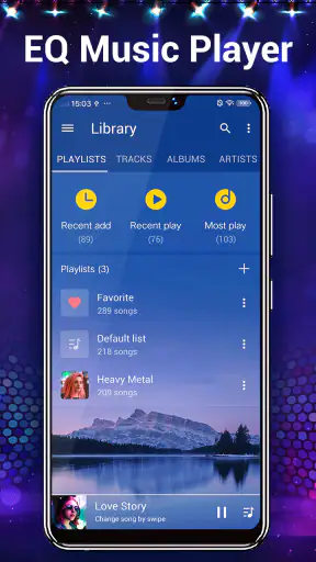 Přehrávač hudby - hudba a MP3 screenshot
