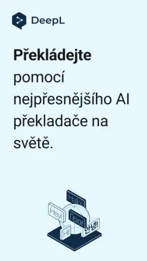 Překladač DeepL screenshot