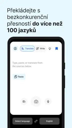 Překladač DeepL screenshot