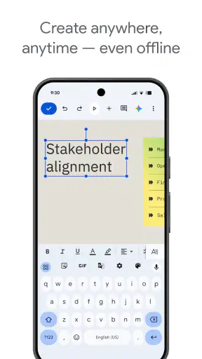 Prezentace Google screenshot