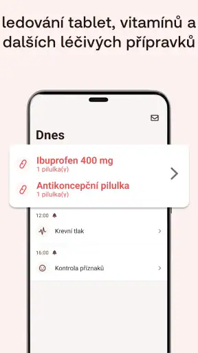 Připomenutí léků MyTherapy screenshot