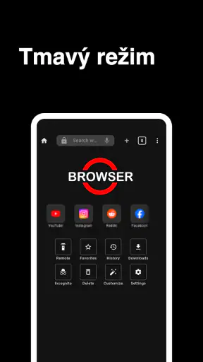 Prohlížeč screenshot