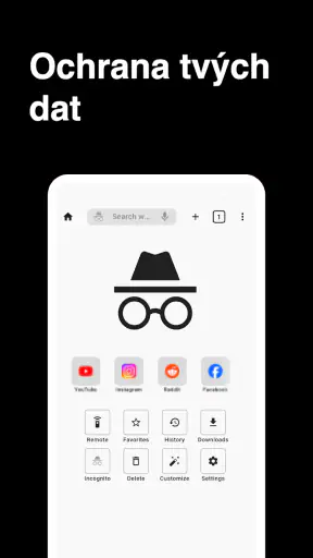 Prohlížeč screenshot