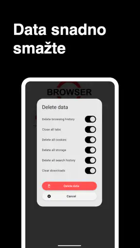 Prohlížeč screenshot