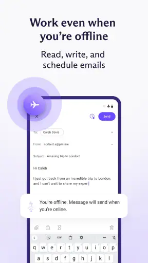 Proton Mail: Encrypted Email screenshot