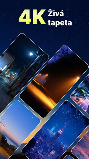 Průhledná živá tapeta 4K screenshot
