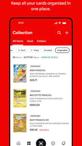 PSA | Pokémon and Sports Cards screenshot