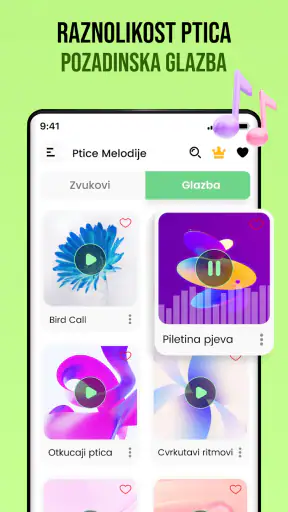 Ptačí zvuky screenshot
