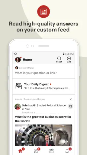 Quora: the knowledge platform screenshot