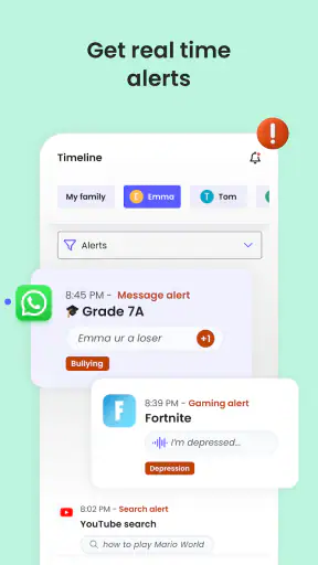 Qustodio Parental Control App screenshot