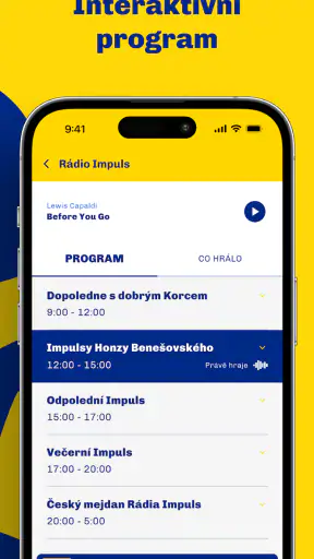 Ráááádio Impuls screenshot