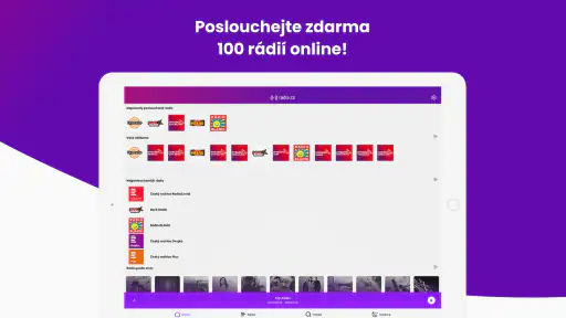 Radia.cz screenshot