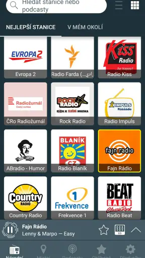 Rádio Česká - radio online screenshot