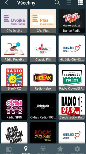 Rádio Česká - radio online screenshot
