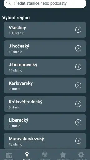 Rádio Česká - radio online screenshot