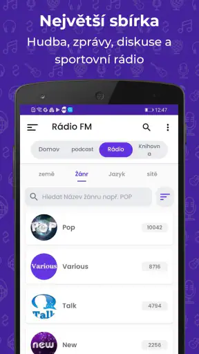 Rádio FM screenshot