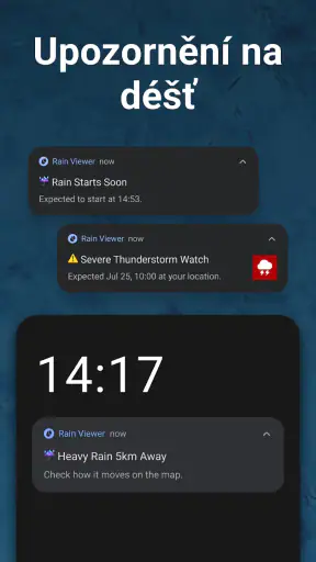 RainViewer: Radar Počasí Živě screenshot