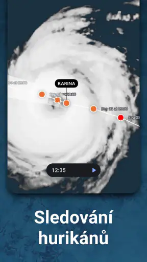 RainViewer: Radar Počasí Živě screenshot
