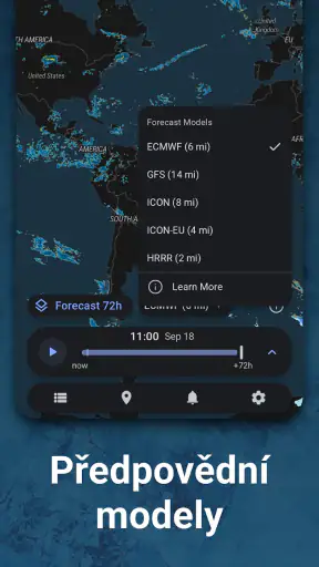 RainViewer: Radar Počasí Živě screenshot